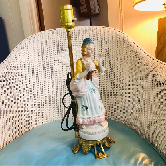 Vintage Accents Vintage Porcelain Doll Lamp Poshmark